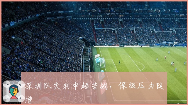 深圳队失利中超苦战，保级压力陡增