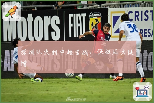 深圳队失利中超苦战，保级压力陡增